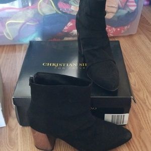 Christian Siriano booties